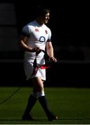 16 March 2018; Owen Farrell of England during the England rugby captain's run at Twickenham Stadium in London, England. Photo by Brendan Moran/Sportsfile