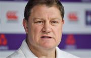 16 March 2018; Scrum coach Neal Hatley during an England rugby press conference at Twickenham Stadium in London, England. Photo by Brendan Moran/Sportsfile
