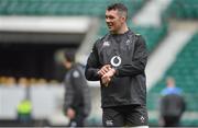 16 March 2018; Peter O’Mahony during the Ireland rugby captain's run at Twickenham Stadium in London, England. Photo by Brendan Moran/Sportsfile