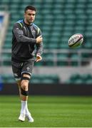 16 March 2018; Conor Murray during the Ireland rugby captain's run at Twickenham Stadium in London, England. Photo by Brendan Moran/Sportsfile