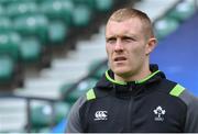 16 March 2018; Keith Earls during the Ireland rugby captain's run at Twickenham Stadium in London, England. Photo by Brendan Moran/Sportsfile