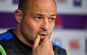 16 March 2018; Captain Rory Best during an Ireland rugby press conference at Twickenham Stadium in London, England. Photo by Brendan Moran/Sportsfile