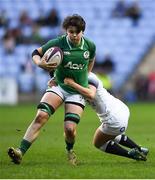 16 March 2018; Ciara Griffin of Ireland  is tackled by Caity Mattinson of England during the Women's Six Nations Rugby Championship match between England and Ireland at the Ricoh Arena in Coventry, England. Photo by Harry Murphy/Sportsfile