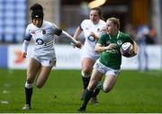 16 March 2018; Nicole Cronin of Ireland in action against Kelly Smith of England during the Women's Six Nations Rugby Championship match between England and Ireland at the Ricoh Arena in Coventry, England. Photo by Harry Murphy/Sportsfile