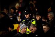 16 March 2018; A member of An Garda Síochána among the St Patrick's Athletic supporters ahead of the SSE Airtricity League Premier Division match between Shamrock Rovers and St Patrick's Athletic at Tallaght Stadium in Tallaght, Dublin. Photo by Eóin Noonan/Sportsfile