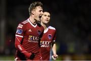 16 March 2018; Kieran Sadlier of Cork City celebrates after scoring his side's first goal during the SSE Airtricity League Premier Division match between Limerick FC and Cork City at Market's Field in Limerick. Photo by Matt Browne/Sportsfile
