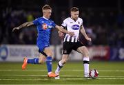 16 March 2018; Sean Hoare of Dundalk in action against Gavan Holohan of Waterford during the SSE Airtricity League Premier Division match between Dundalk and Waterford at Oriel Park in Dundalk, Louth. Photo by Stephen McCarthy/Sportsfile
