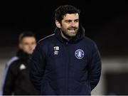 16 March 2018; Limerick FC manager Tommy Barrett during the SSE Airtricity League Premier Division match between Limerick FC and Cork City at Market's Field in Limerick. Photo by Matt Browne/Sportsfile