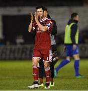 16 March 2018; Jimmy Keohane of Cork City after the SSE Airtricity League Premier Division match between Limerick FC and Cork City at Market's Field in Limerick. Photo by Matt Browne/Sportsfile