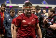 16 March 2018; Billy Holland of Munster dejected following the Guinness PRO14 Round 17 match between Edinburgh and Munster at the BT Murrayfield Stadium in Edinburgh, Scotland. Photo by Kenny Smith/Sportsfile