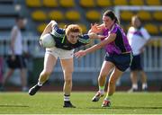 17 March 2018; Lauren Magee, Dublin & 2017 All-Stars, in action against Sinéad Aherne, Dublin & 2016 All-Stars, during the 2016 All-Stars v 2017 All-Stars Exhibition match on the TG4 Ladies Football All-Star Tour 2018. Chulalongkorn University Football Club Stadium, Bangkok, Thailand. Photo by Piaras Ó Mídheach/Sportsfile