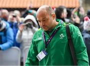 17 March 2018; Ireland captain Rory Best arrives prior to the NatWest Six Nations Rugby Championship match between England and Ireland at Twickenham Stadium in London, England. Photo by Brendan Moran/Sportsfile
