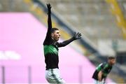 17 March 2018: Luke Connolly of Nemo Rangers appeals to the umpire during the AIB GAA Football All-Ireland Senior Club Championship Final match between Corofin and Nemo Rangers at Croke Park in Dublin. Photo by David Fitzgerald/Sportsfile