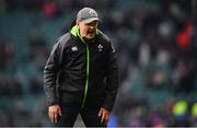 17 March 2018; Ireland head coach Joe Schmidt ahead of the NatWest Six Nations Rugby Championship match between England and Ireland at Twickenham Stadium in London, England. Photo by Ramsey Cardy/Sportsfile