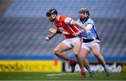 17 March 2018: Mark Schutte of Cuala in action against Niall Buckley of Na Piarsaigh during the AIB GAA Hurling All-Ireland Senior Club Championship Final match between Cuala and Na Piarsaigh at Croke Park in Dublin. Photo by Stephen McCarthy/Sportsfile