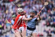 17 March 2018: Mike Casey of Na Piarsaigh in action against Colm Cronin of Cuala during the AIB GAA Hurling All-Ireland Senior Club Championship Final match between Cuala and Na Piarsaigh at Croke Park in Dublin. Photo by David Fitzgerald/Sportsfile