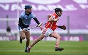 17 March 2018: Collum Sheanon of Cuala in action against Jerome Boylan of Na Piarsaigh during the AIB GAA Hurling All-Ireland Senior Club Championship Final match between Cuala and Na Piarsaigh at Croke Park in Dublin. Photo by David Fitzgerald/Sportsfile