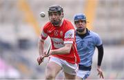 17 March 2018: Nicky Kenny of Cuala in action against Jerome Boylan of Na Piarsaigh during the AIB GAA Hurling All-Ireland Senior Club Championship Final match between Cuala and Na Piarsaigh at Croke Park in Dublin. Photo by David Fitzgerald/Sportsfile