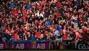 17 March 2018: Cuala supporters watch on during the AIB GAA Hurling All-Ireland Senior Club Championship Final match between Cuala and Na Piarsaigh at Croke Park in Dublin. Photo by David Fitzgerald/Sportsfile