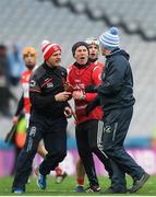 17 March 2018: Selectors from both side's during a coming together after the AIB GAA Hurling All-Ireland Senior Club Championship Final match between Cuala and Na Piarsaigh at Croke Park in Dublin. Photo by Eóin Noonan/Sportsfile