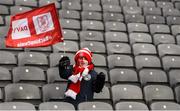 17 March 2018: A young Cuala supporter during the AIB GAA Hurling All-Ireland Senior Club Championship Final match between Cuala and Na Piarsaigh at Croke Park in Dublin. Photo by Stephen McCarthy/Sportsfile