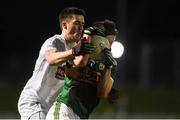 17 March 2018; Brian O Beaglaoich of Kerry in action against Mick O'Grady of Kildare during the Allianz Football League Division 1 Round 6 match between Kerry and Kildare at Austin Stack Park in Tralee, Co Kerry. Photo by Diarmuid Greene/Sportsfile