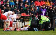 18 March 2018; Hugh Pat McGeary of Tyrone receives treatment during the Allianz Football League Division 1 Round 6 match between Mayo and Tyrone at Elverys MacHale Park in Castlebar, Co. Mayo. Photo by Sam Barnes/Sportsfile