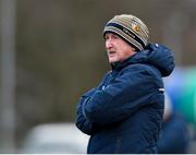 18 March 2018; Antrim manager Dominic McKinley during the Allianz Hurling League Division 1B Relegation Play-Off match between Antrim and Laois at Pearse Park in Dunloy, Co Antrim. Photo by Mark Marlow/Sportsfile