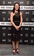 18 March 2018; Republic of Ireland women's footballer, Megan Campbell during the 3 FAI International Awards at RTE Studios in Donnybrook, Dublin. Photo by Seb Daly/Sportsfile