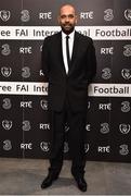 18 March 2018; Republic of Ireland U-16 manager Paul Osam during the 3 FAI International Awards at RTE Studios in Donnybrook, Dublin. Photo by Seb Daly/Sportsfile