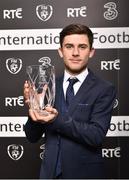 18 March 2018; Under 17 International Player of the Year Aaron Bolger during the 3 FAI International Awards at RTE Studios in Donnybrook, Dublin. Photo by Seb Daly/Sportsfile
