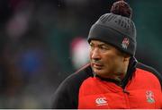 17 March 2018; England head coach Eddie Jones prior to the NatWest Six Nations Rugby Championship match between England and Ireland at Twickenham Stadium in London, England. Photo by Brendan Moran/Sportsfile