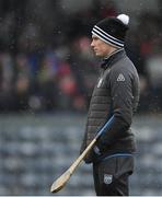 18 March 2018; Austin Gleeson of Waterford standing for the playing of Amhrán na bhFiann the Allianz Hurling League Division 1 Relegation Play-Off match between Waterford and Cork at Páirc Uí Rinn in Cork. Photo by Eóin Noonan/Sportsfile