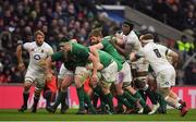 17 March 2018; The Ireland pack, including James Ryan and Iain Henderson, drive a maul forward during the NatWest Six Nations Rugby Championship match between England and Ireland at Twickenham Stadium in London, England. Photo by Brendan Moran/Sportsfile