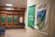 19 March 2018; A general view of the Limerick dressing room prior to the Allianz Hurling League Division 1 quarter-final match between Limerick and Clare at the Gaelic Grounds in Limerick.  Photo by Diarmuid Greene/Sportsfile