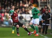 19 March 2018; Kieran Sadlier of Cork City is tackled by Keith Buckley of Bohemians during the SSE Airtricity League Premier Division match between Cork City and Bohemians at Turner's Cross in Cork. Photo by Eóin Noonan/Sportsfile