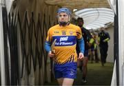 19 March 2018; Shane O'Donnell of Clare makes his way out for the Allianz Hurling League Division 1 quarter-final match between Limerick and Clare at the Gaelic Grounds in Limerick.  Photo by Diarmuid Greene/Sportsfile