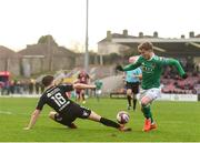 19 March 2018; Kieran Sadlier of Cork City in action against Keith Buckley of Bohemians during the SSE Airtricity League Premier Division match between Cork City and Bohemians at Turner's Cross in Cork. Photo by Eóin Noonan/Sportsfile
