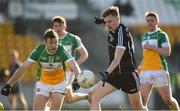 19 March 2018; Liam Gaughan of Sligo in action against Shane Nally of Offaly during the Allianz Football League Division 3 Round 6 match between Offaly and Sligo at Bord Na Mona O'Connor Park in Tullamore, Offaly  Photo by Matt Browne/Sportsfile
