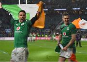 17 March 2018; Conor Murray, left, and Jonathan Sexton of Ireland after the NatWest Six Nations Rugby Championship match between England and Ireland at Twickenham Stadium in London, England. Photo by Brendan Moran/Sportsfile