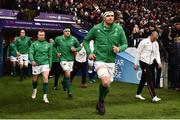 17 March 2018; Peter O’Mahony of Ireland runs out prior to the NatWest Six Nations Rugby Championship match between England and Ireland at Twickenham Stadium in London, England. Photo by Brendan Moran/Sportsfile