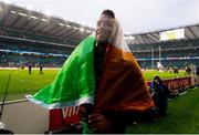 17 March 2018; Conor Murray of Ireland celebrates after the NatWest Six Nations Rugby Championship match between England and Ireland at Twickenham Stadium in London, England. Photo by Brendan Moran/Sportsfile