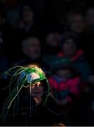 19 March 2018; A young Limerick supporter looks on during extra-time of the Allianz Hurling League Division 1 quarter-final match between Limerick and Clare at the Gaelic Grounds in Limerick. Photo by Diarmuid Greene/Sportsfile
