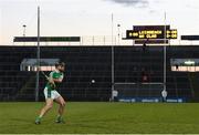 19 March 2018; Colin Ryan of Limerick scores the winning point during sudden death in the free-taking competition during the Allianz Hurling League Division 1 quarter-final match between Limerick and Clare at the Gaelic Grounds in Limerick.  Photo by Diarmuid Greene/Sportsfile