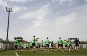 20 March 2018; Players during Republic of Ireland squad training at Regnum Sports Centre in Belek, Turkey. Photo by Stephen McCarthy/Sportsfile