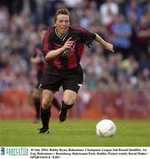 30 July 2003; Bobby Ryan, Bohemians. Champions League 2nd Round Qualifier, 1st Leg, Bohemians v Rosenborg, Dalymount Park, Dublin. Picture credit; David Maher / SPORTSFILE *EDI*