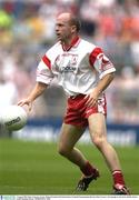 3 August 2003; Peter Canavan of Tyrone during the Bank of Ireland All-Ireland Senior Football Championship Quarter Final match between Tyrone and Fermanagh at Croke Park in Dublin. Photo by Brendan Moran/Sportsfile