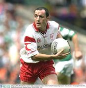 3 August 2003; Brian Dooher of Tyrone during the Bank of Ireland All-Ireland Senior Football Championship Quarter Final match between Tyrone and Fermanagh at Croke Park in Dublin. Photo by Brendan Moran/Sportsfile