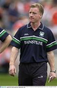 3 August 2003; Fermanagh manager Dominic Corrigan, before the Bank of Ireland All-Ireland Senior Football Championship Quarter Final match between Tyrone and Fermanagh at Croke Park in Dublin. Photo by Brendan Moran/Sportsfile