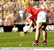 10 August 2003; Joe Deane of Cork during the Guinness All-Ireland Senior Hurling Championship Semi-Final match between Cork and Wexford at Croke Park in Dublin. Photo by Damien Eagers/Sportsfile